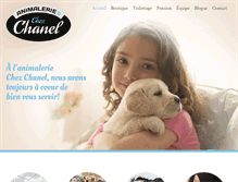 Tablet Screenshot of chezchanel.com